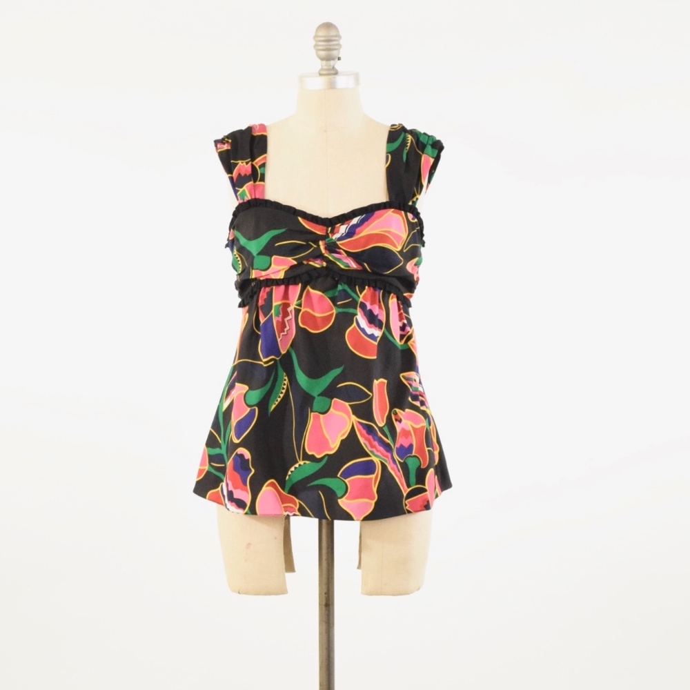 ❌SOLD❌Marc Jacobs Dainty Ruffle Silk Blouse - Picture 1 of 5